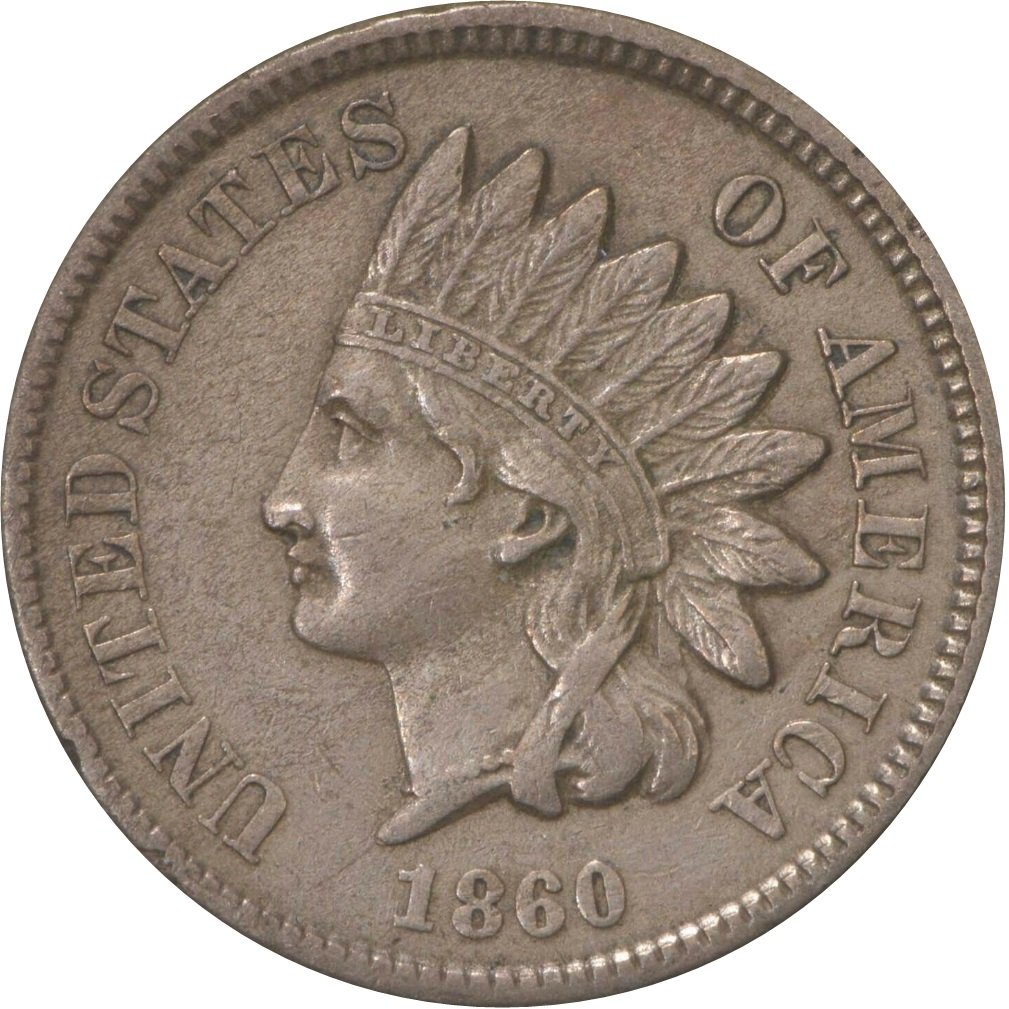 1860-Indian-Head-Cent---Rounded-Or-Pointed-Bust?